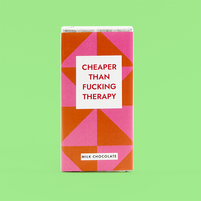 Cheaper Than Therapy Choc Bar