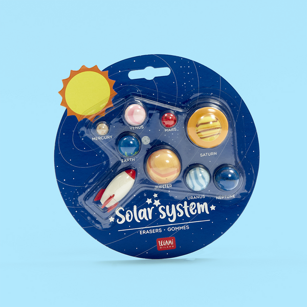 Solar System Eraser Pack
