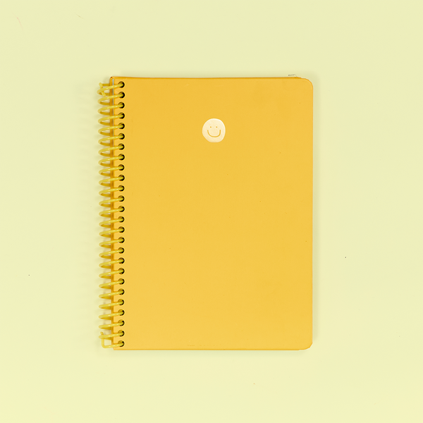 A5 Ringbound Smiley Icon Notebook