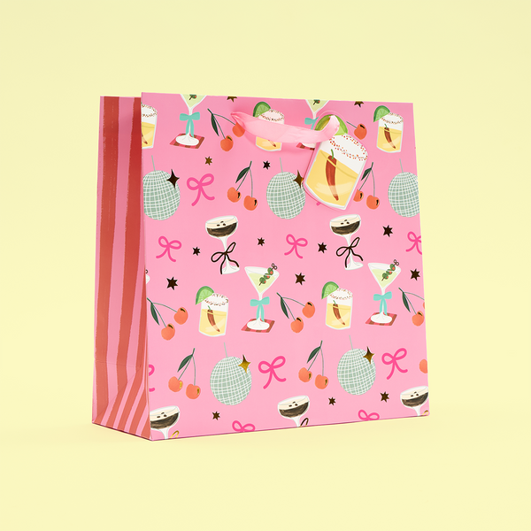 Cocktail Icons Large Bag