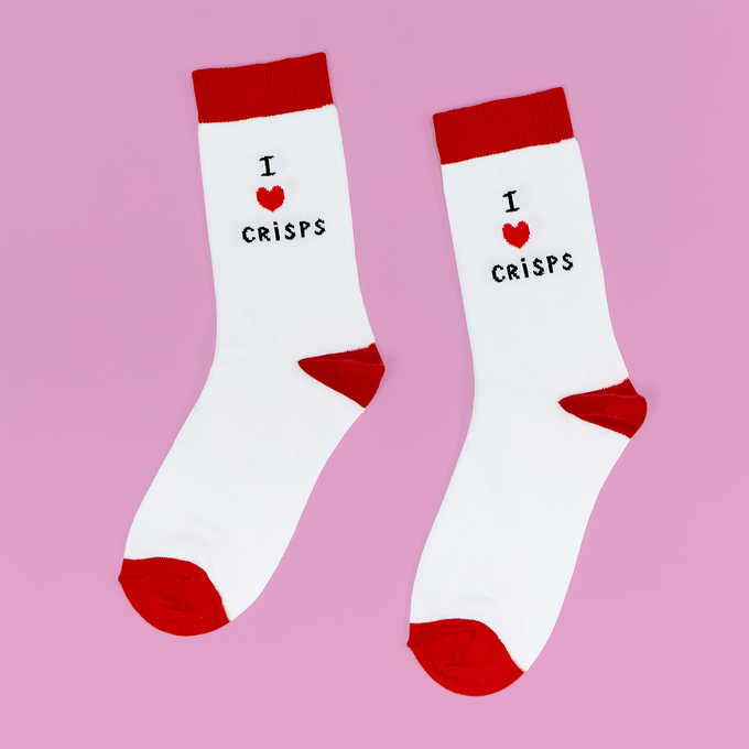 I Love Crisps Socks