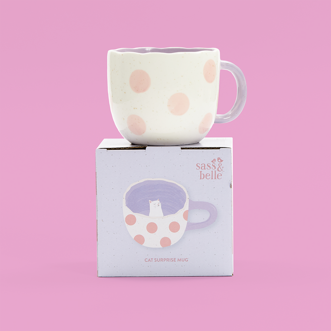Surprise Cat Mug