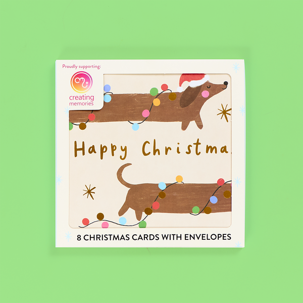 Christmas Dachshunds Charity Card Pack