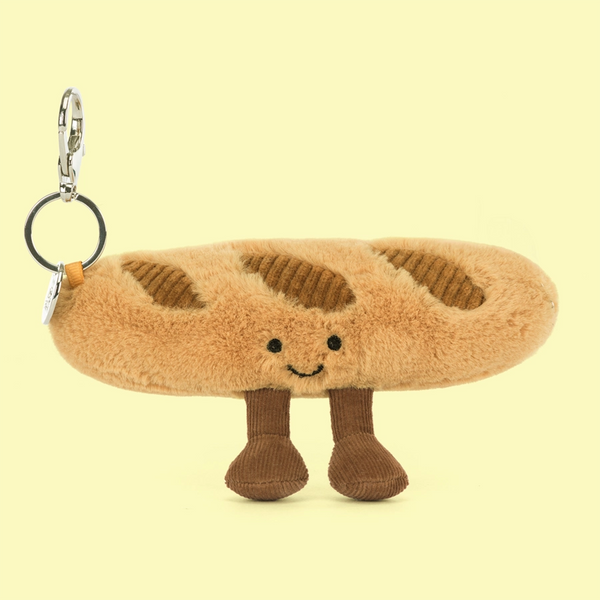 Jellycat Amuseables Baguette Bag Charm