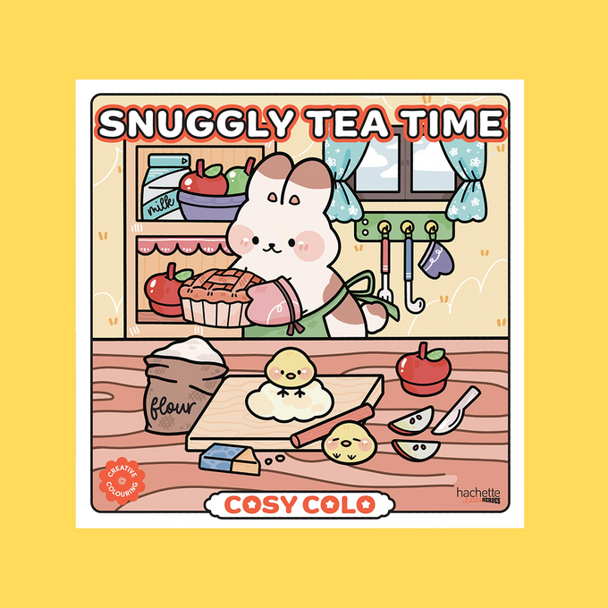 Snuggly Tea Time Cosy Colouring Book