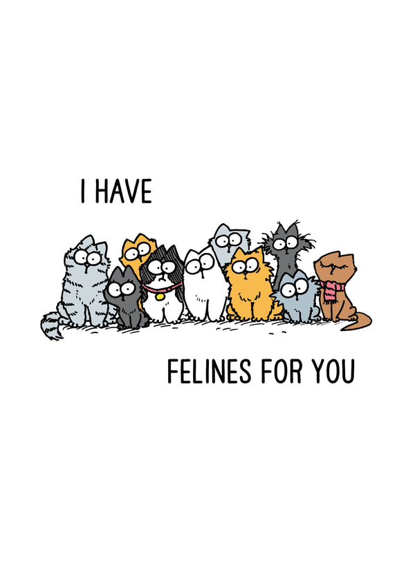 Simon's Cat Felines For You Card