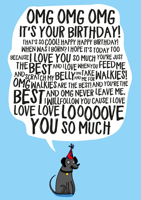 Looooove You So Much Card