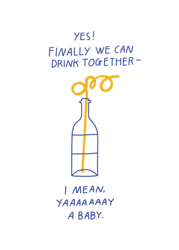 Finally We Can Drink Card