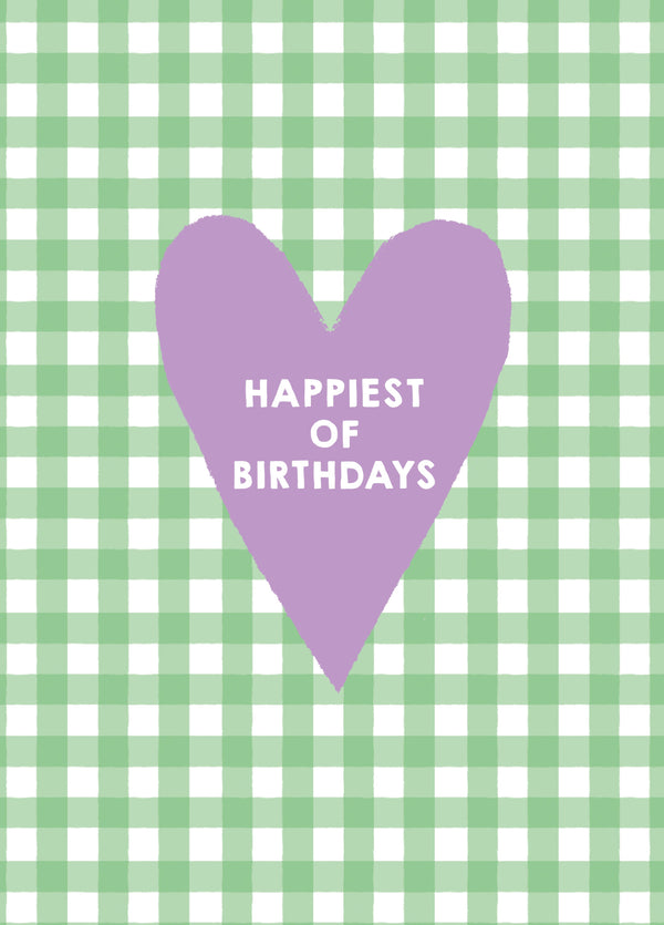 Happiest Of Birthdays Card