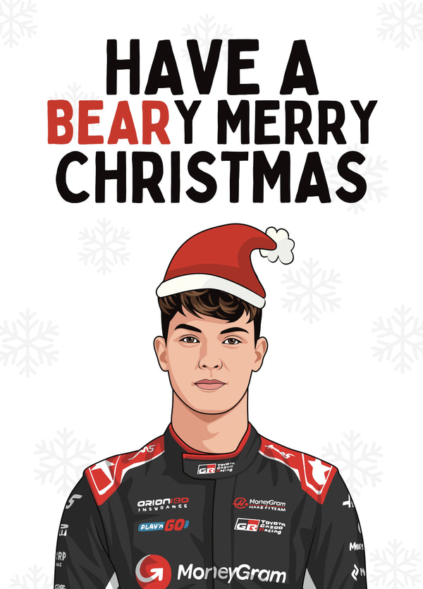 Beary Merry - F1 Christmas Card