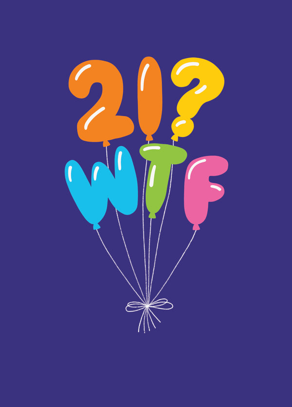 21 WTF Balloons