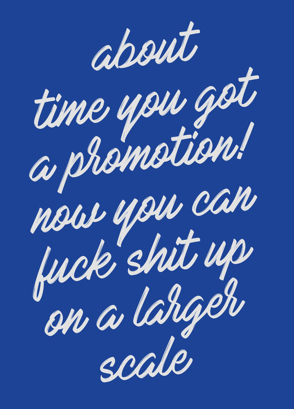 Promotion Card