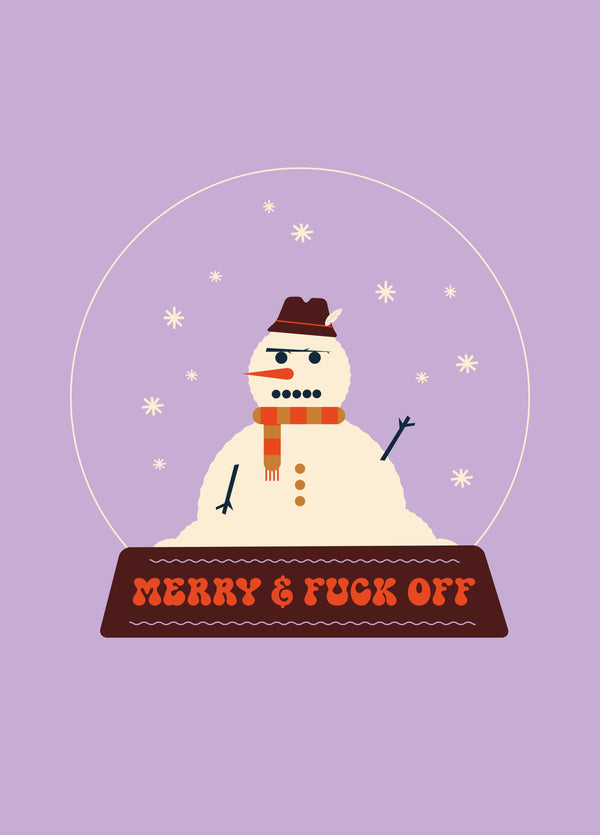 Snowglobe Card