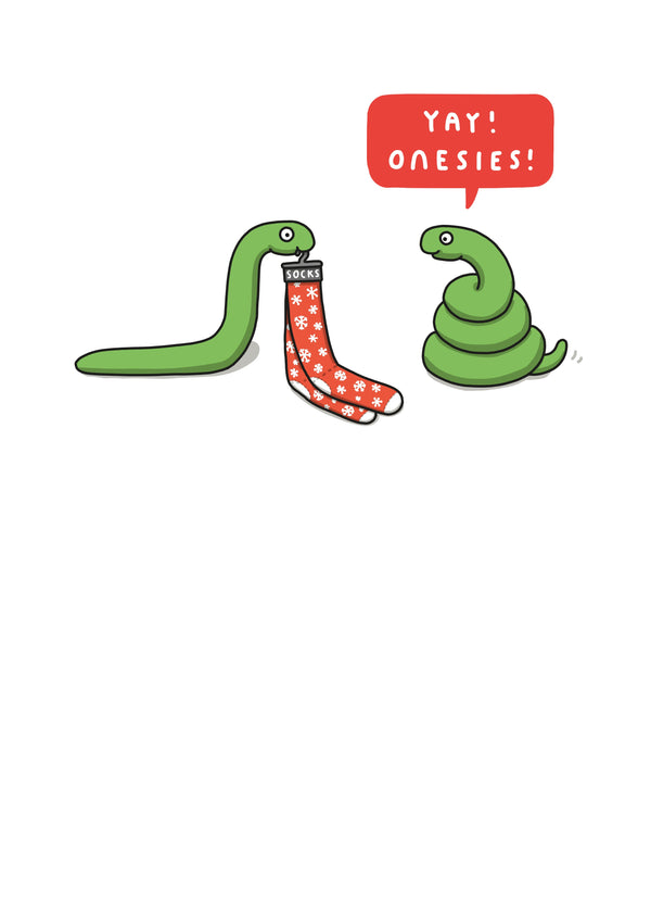 Yay Onesies Card