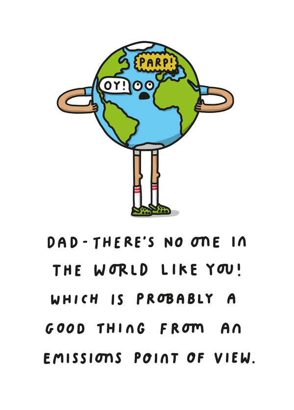Dad, There's No One In The World Like You Card