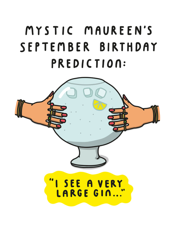 Mystic Maureen's September Birthday Prediction