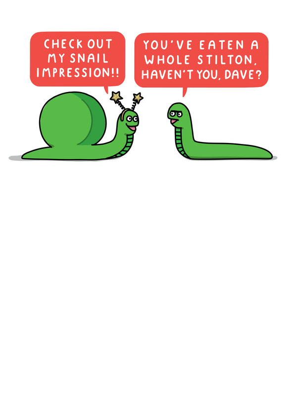 Check Out My Snail Impression!