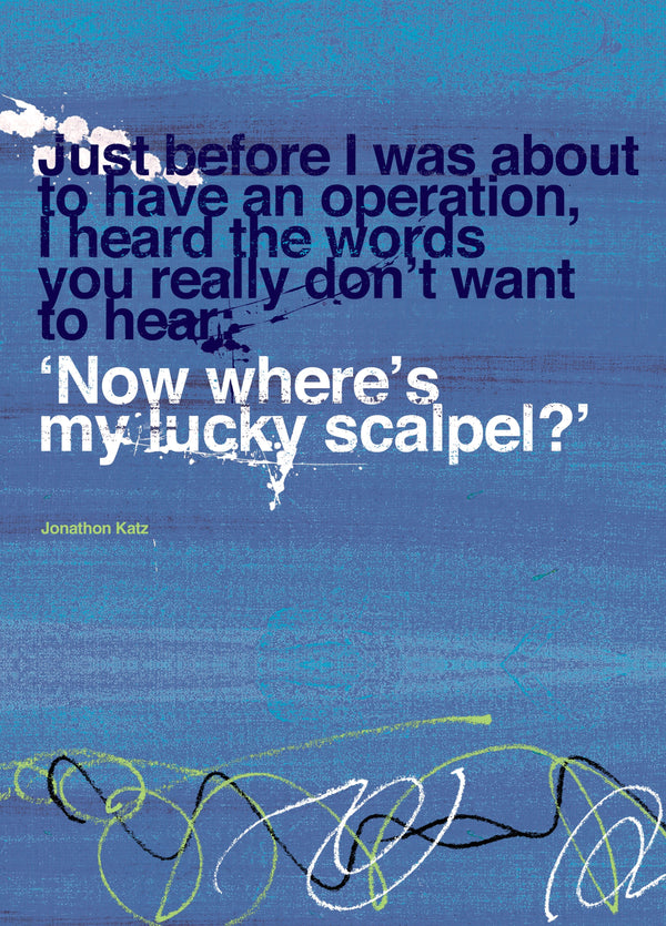 Where's My Lucky Scalpel Card