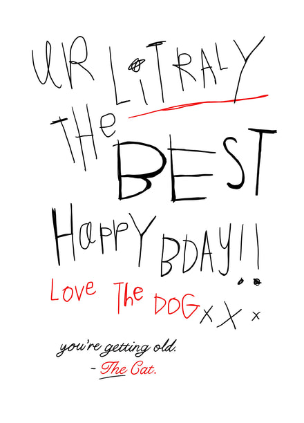 Card editor placeholder