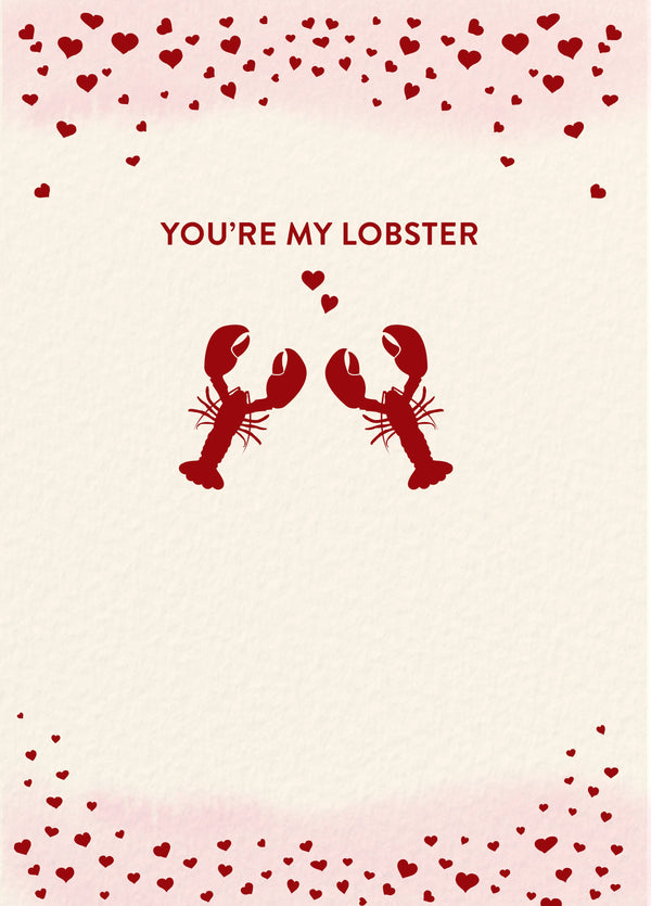 You're My Lobster Card