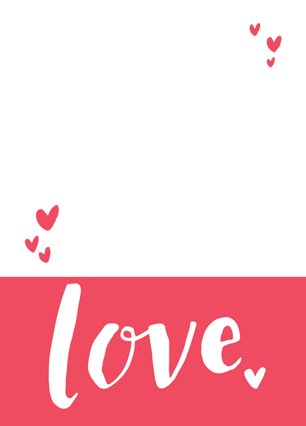 Love Photo Card
