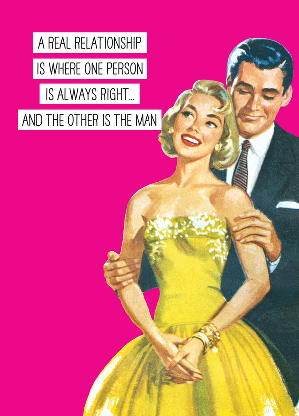 Always Right Valentine's Card