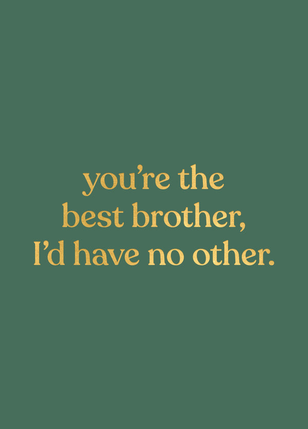 Best Brother Card