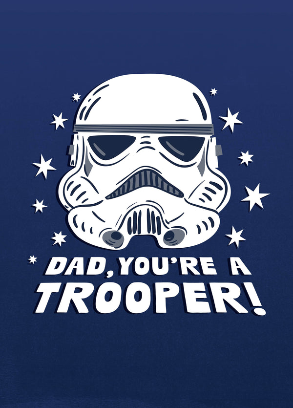 Dad Stormtrooper Father's Day Card