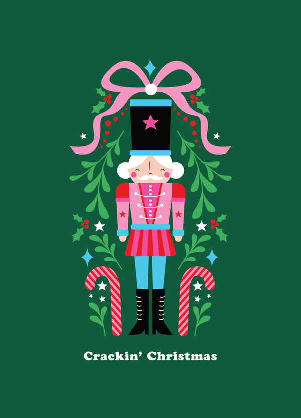 Crackin' Christmas Nutcracker Card