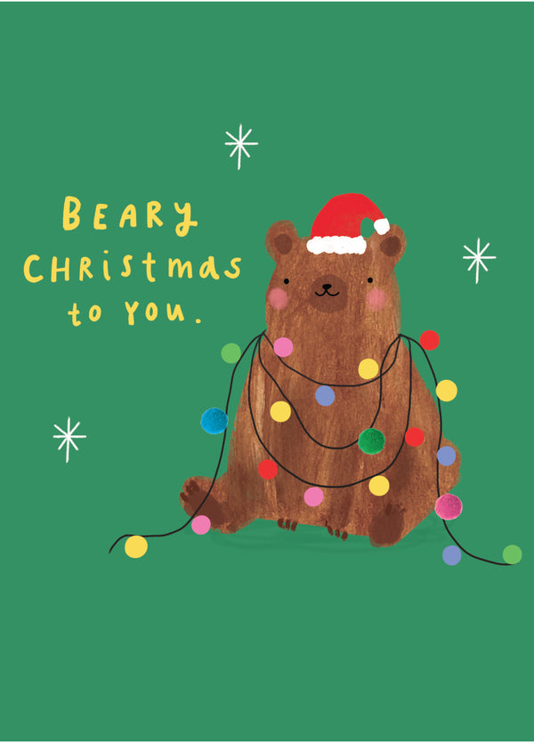Beary Christmas To You Card