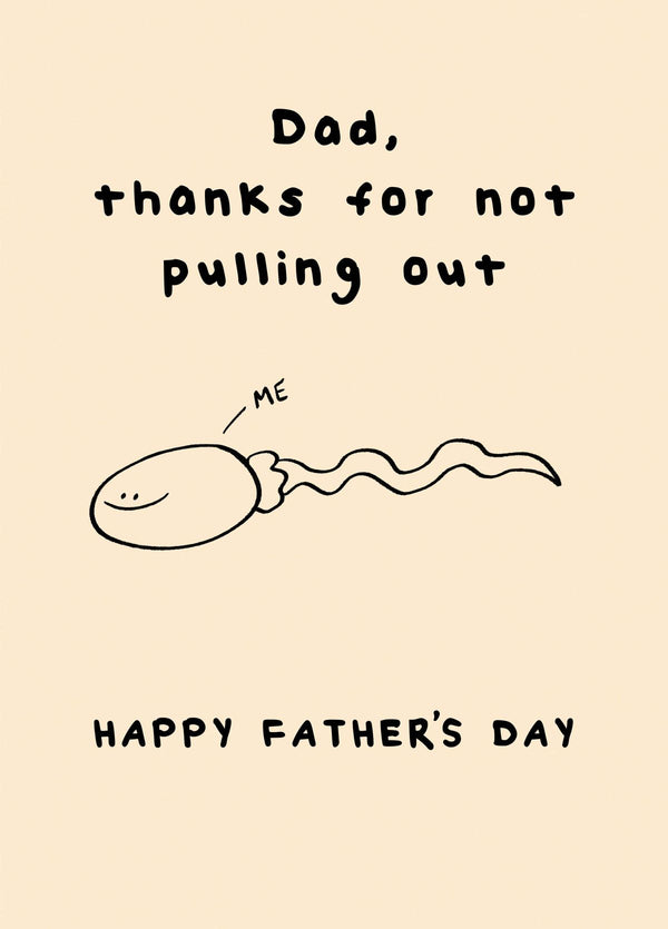 Not Pulling Out Card