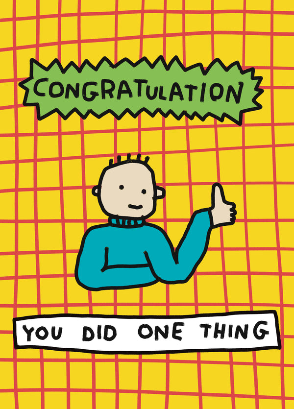 Zoe Bread Congratulation Card