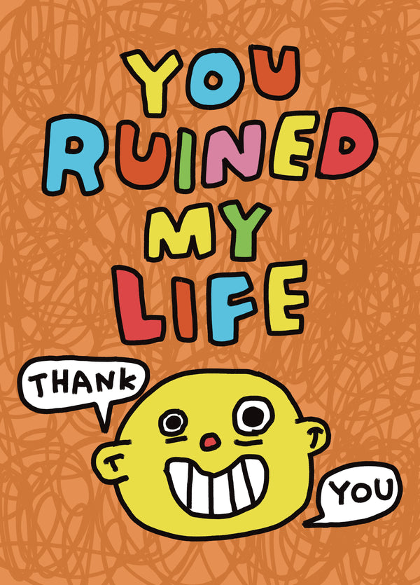 Zoe Bread Ruined My Life Card