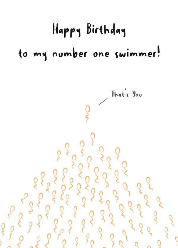 Happy Birthday To My Number One Swimmer!